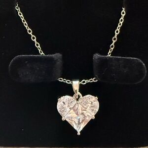 Elegant Heart Pendant Necklace